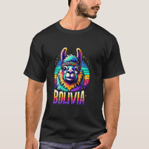 Camiseta Alpaca engraçado da Bolívia - Lhama boliviana