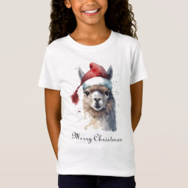 Camiseta Alpaca Estilo Personalizado Festivo