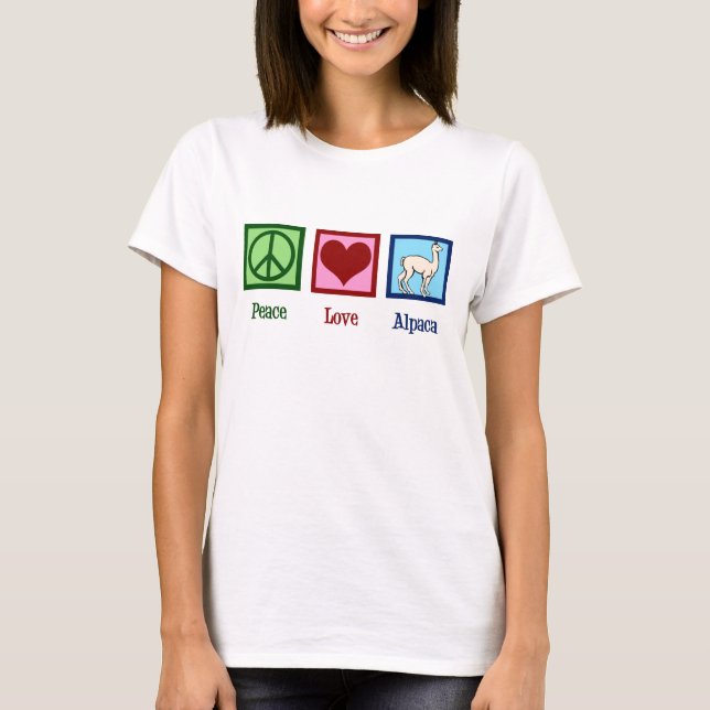 Camiseta Alpaca Fofa (Frente)