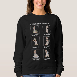 Camiseta Alpaca Lama fã o atual humor sempre feliz do 6 pac