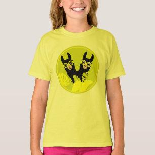Camiseta Alpaca llama Twins