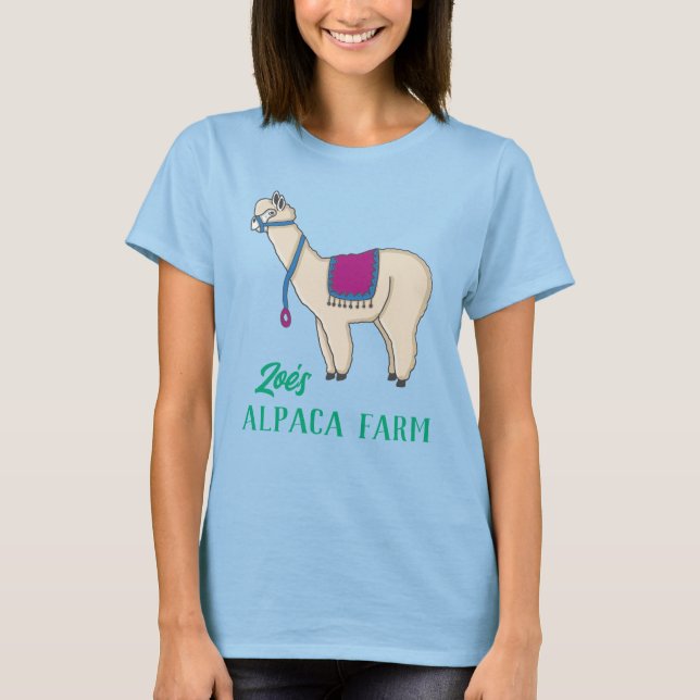 Camiseta Alpaca Lover (Frente)