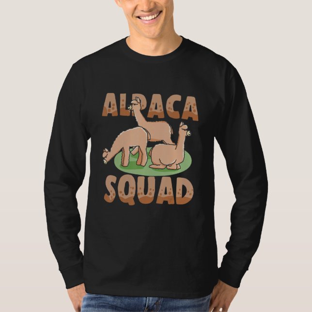 Camiseta Alpaca Squad (Frente)