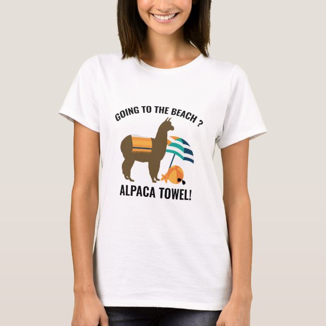 Camiseta Alpaca Towel (Frente)