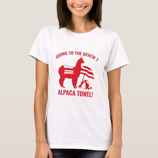 Camiseta Alpaca Towel (Frente)