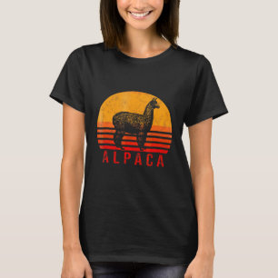 Camiseta Alpaca Vintage Retro Alpaka Llama Lama Wool Peru