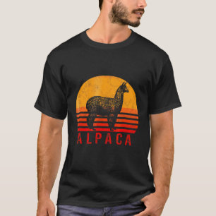 Camiseta Alpaca Vintage Retro Alpaka Llama Lama Wool Peru
