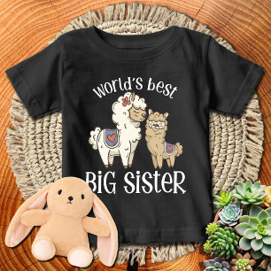 Camiseta Alpacas Melhor Irmã Mais Velha