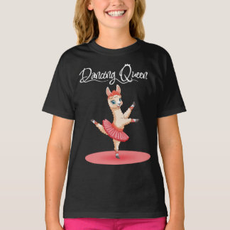 Camiseta Alpaka Tanzt Ballett In Rosa Tutu Dancing Queen