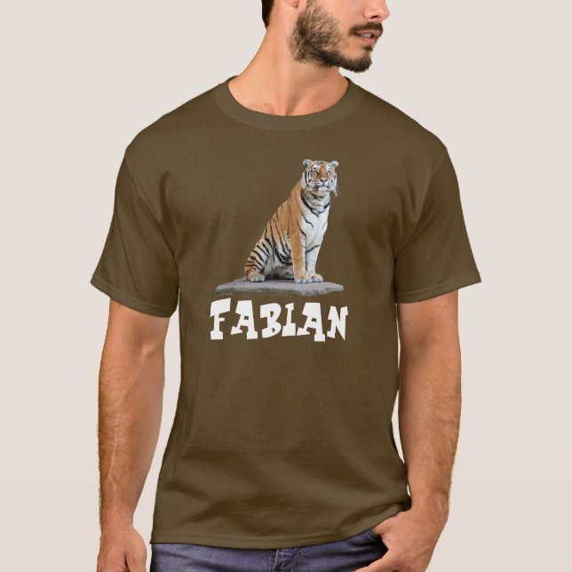 Camiseta alpargata “tigre” Fabian (Frente)