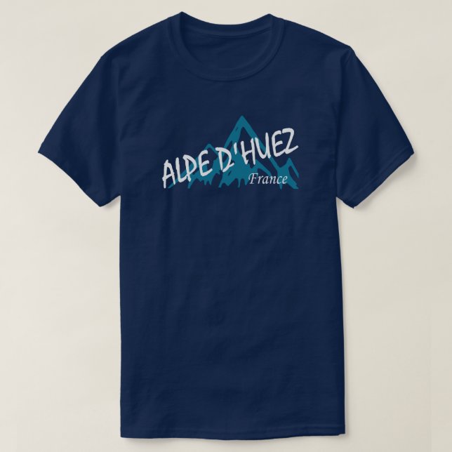Camiseta Alpe d’Huez France Mounties (Frente do Design)
