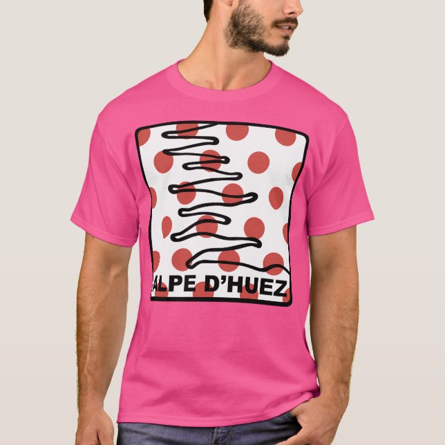 Camiseta Alpe D'Huez - Rei Das Montanhas (Kom) (Frente)