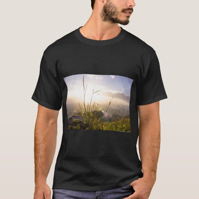 Camiseta Alpes Allgäu Montanhas Cênicas (Frente)
