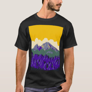 Camiseta Alpes Berchtesgaden ou Berchtesgadener Alpen WPA