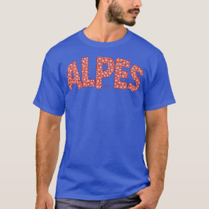 Camiseta Alpes Franceses JCombs com Neve