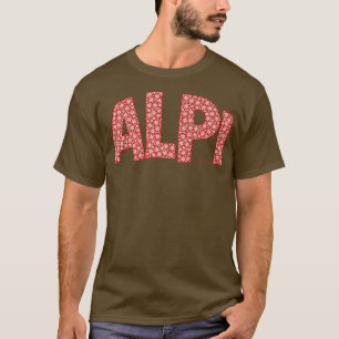 Camiseta Alpes italianos com neve