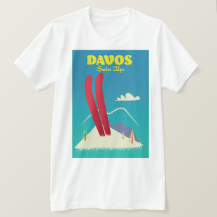 Camiseta Alpes suíços de Davos