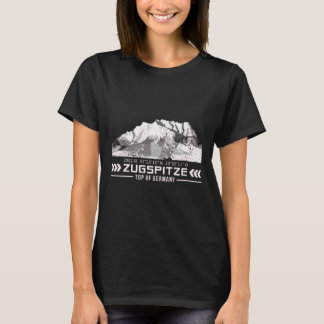 Camiseta Alpes Zugspitze Montanhas Wetterstein Caminhada Es