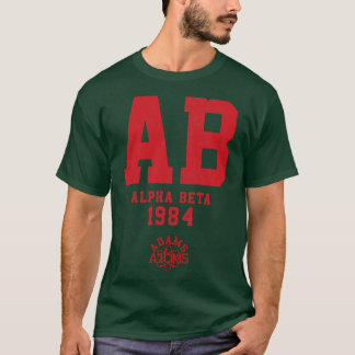 Camiseta Alpha Beta AB 1984 — Vintage frat Revenge do Ner