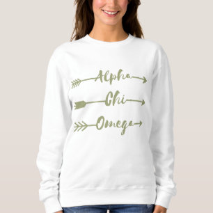Camiseta Alpha Chi Omega   Flechas