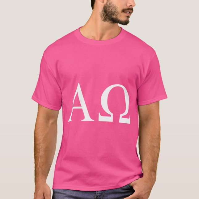 Camiseta Alpha E Omega (Frente)
