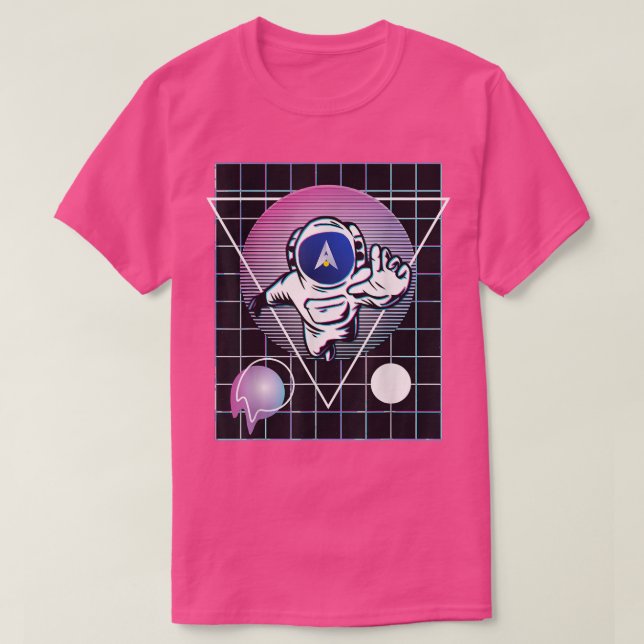 Camiseta Alpha Finance Lab Astronaut  (Frente do Design)