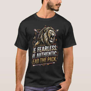 Camiseta Alpha Mindset Leão – Seja Destemido e Lid