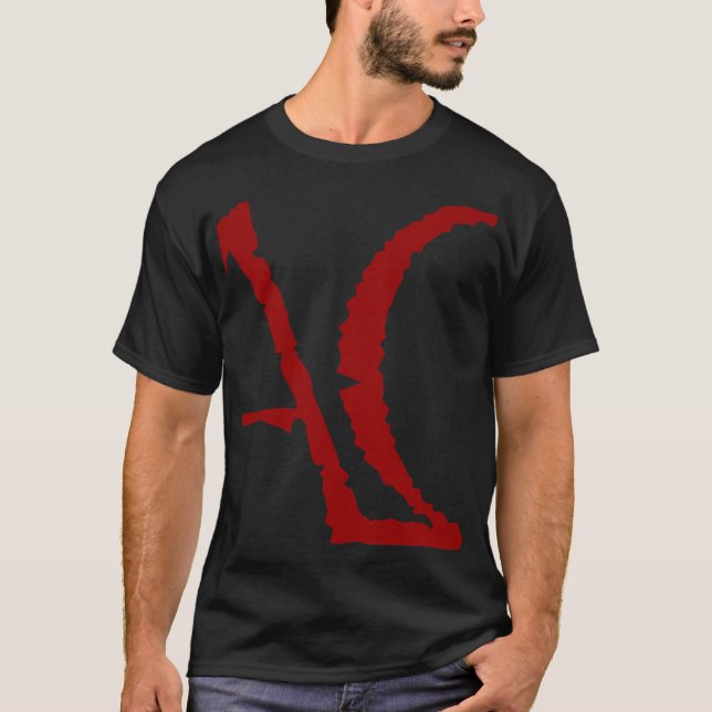 Camiseta Alpha Omega Anfang Ende Christlich Symbol (Frente)