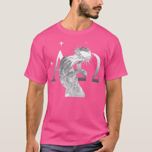 Camiseta Alpha Omega Jesus é o rei Seek Kingdom Jojo