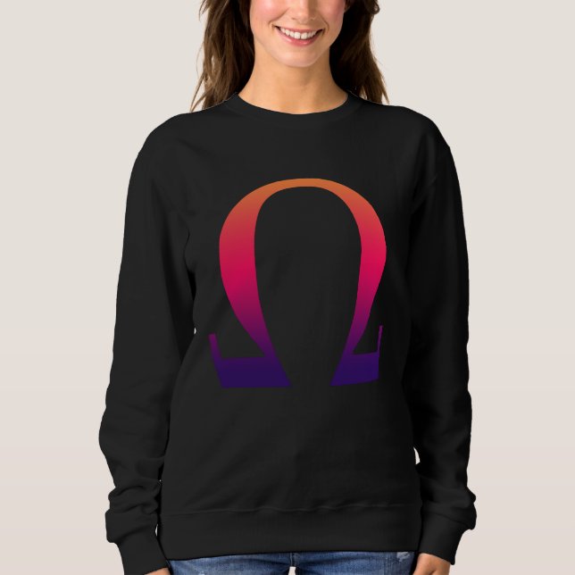 Camiseta Alpha Omega Letter Greek Alphabet (Frente)