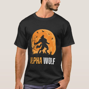 Camiseta Alpha Wolf Meme Forte e Confiante Betas Trabalha