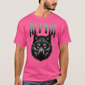 Camiseta Alpha Wolf Solte Seus Homens Líderes