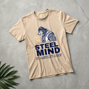 Camiseta Alpha Wolf Steel Mind Gym – Fera Selvagem