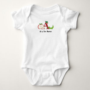 Camiseta Alphabet A tee for boys - adicione o seu nome