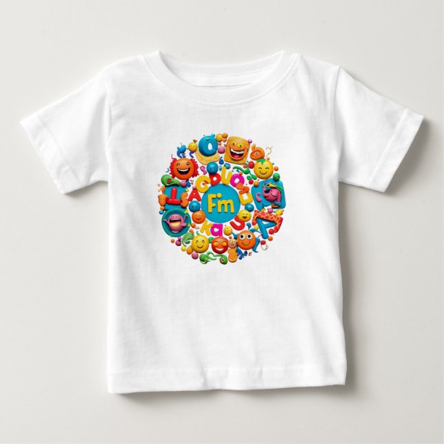Camiseta "Alphabet Carousel" (Frente)