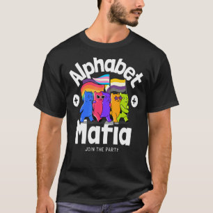Camiseta Alphabet Mafia Lgbtq Pride Sons Gay I in F