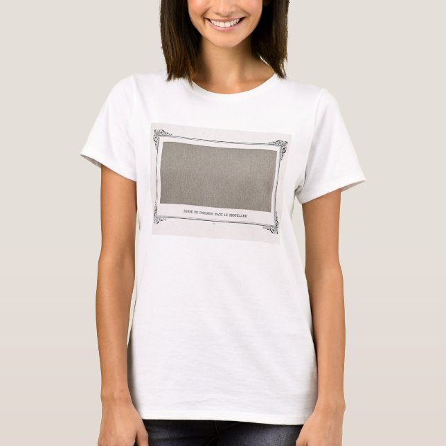Camiseta Alphonse Allais, April Fools, Cinza Art, Abstrato (Frente)