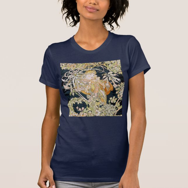 Camiseta “Alphonse Mucha” (Frente)