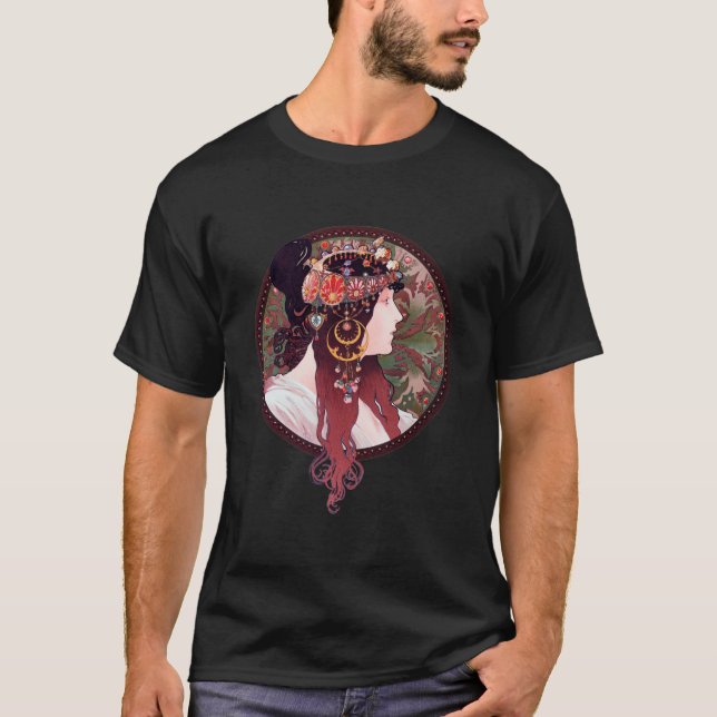 Camiseta Alphonse Mucha (Frente)