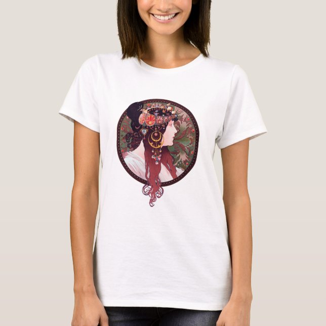 Camiseta Alphonse Mucha (Frente)