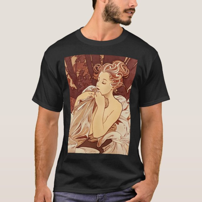 Camiseta Alphonse Mucha (1860 1939) (Frente)