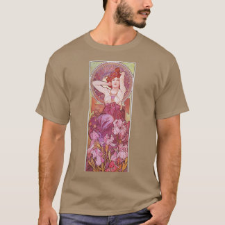 Camiseta Alphonse Mucha Ametyst 2