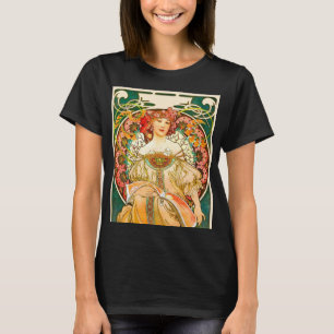 Camiseta Alphonse Mucha Art Nouveau Daydre