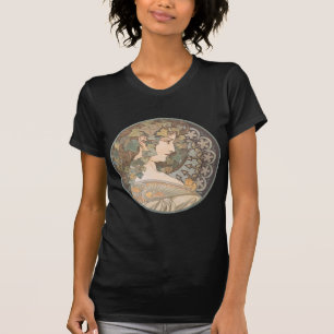 Camiseta Alphonse Mucha - Erin