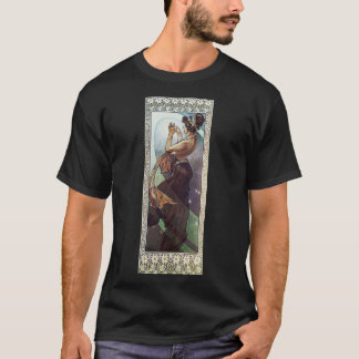 Camiseta Alphonse Mucha Pole Star