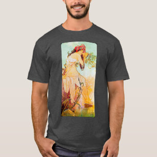 Camiseta Alphonse Mucha Summer 2