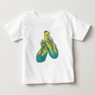 Camiseta Alpinismo antigo com calçados