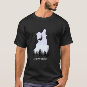 Camiseta Alpinismo Vintage Montanhismo Montanhista Montanha