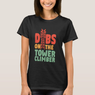 Camiseta Alpinista Industrial Climber Torre Dibs Na Torre