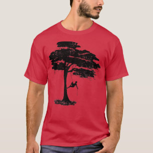 Camiseta Alpinistas de árvores arboristas